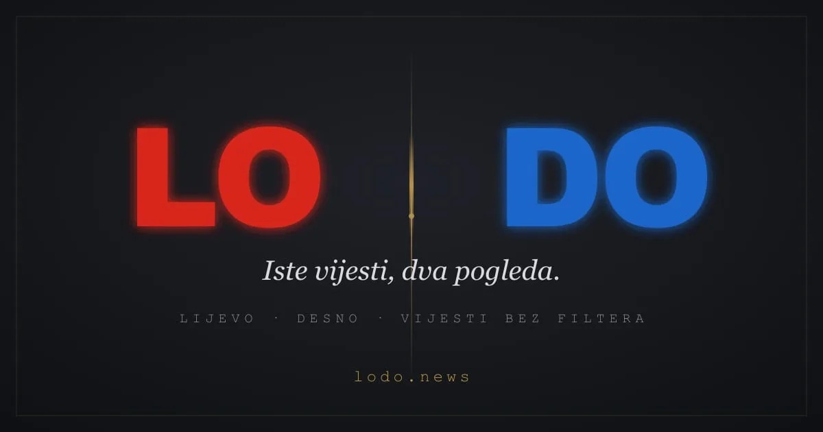 LODO brand card with the LO and DO wordmark split by a vertical rule.